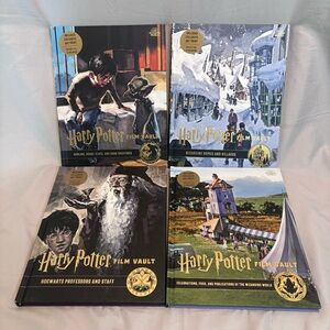Harry Potter Film Vault Books 9 10 11 12 Food Professors Homes Goblins Elves +